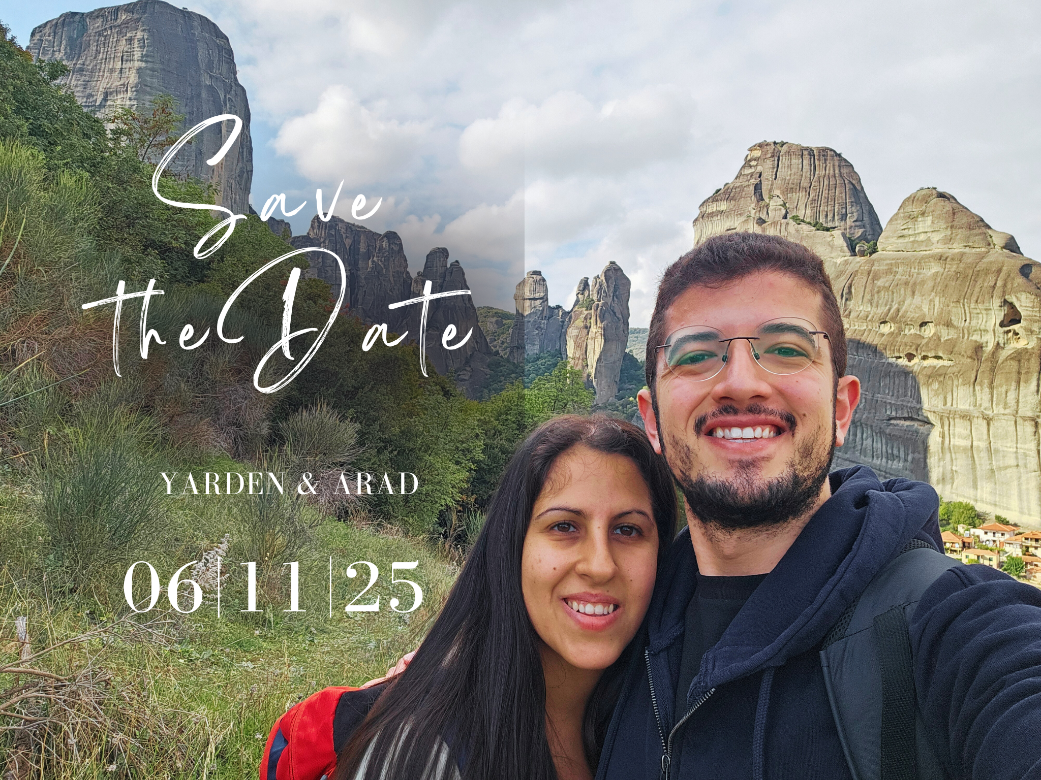 Yarden & Arad Save The Date - 06/11/25